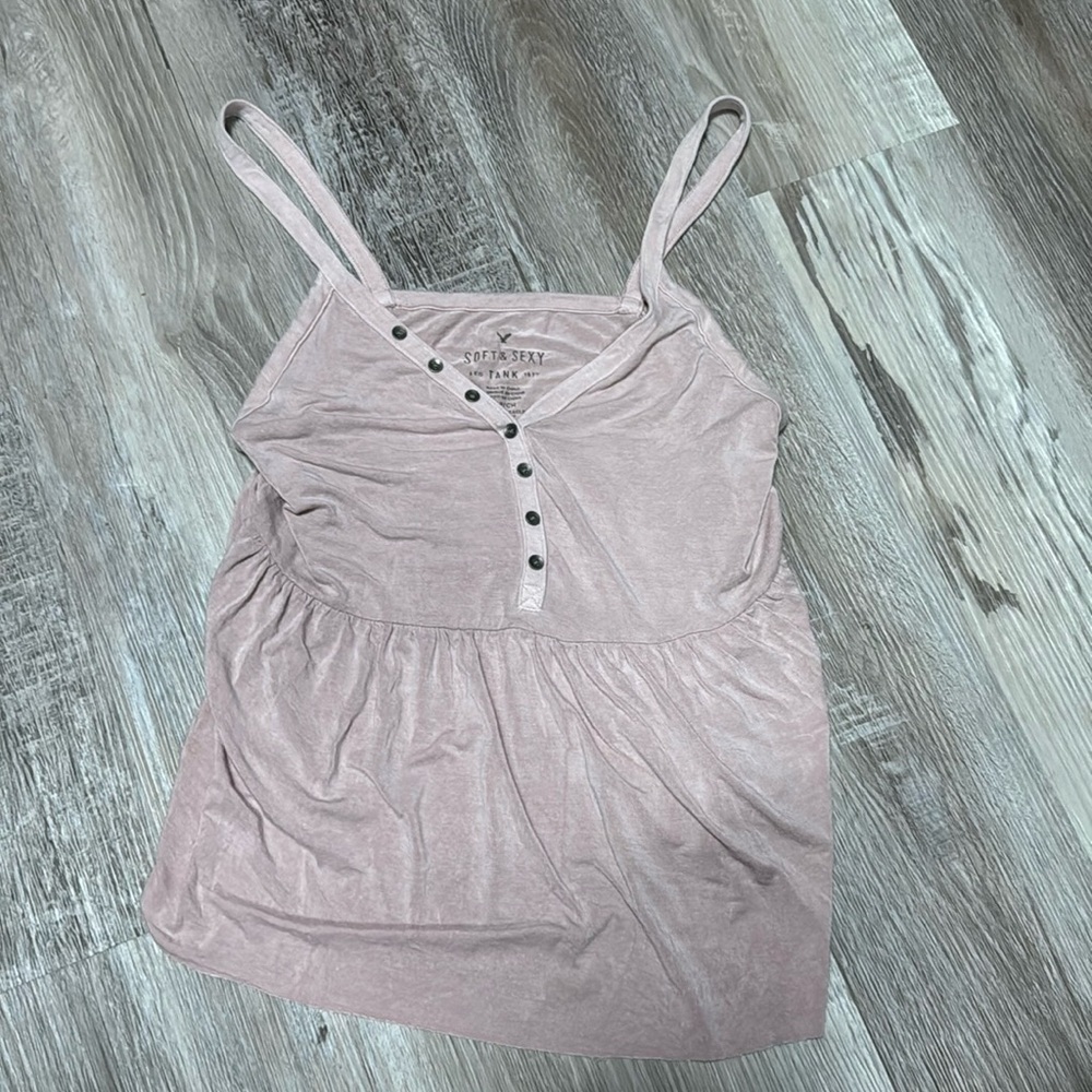 American Eagle Peplum Tank